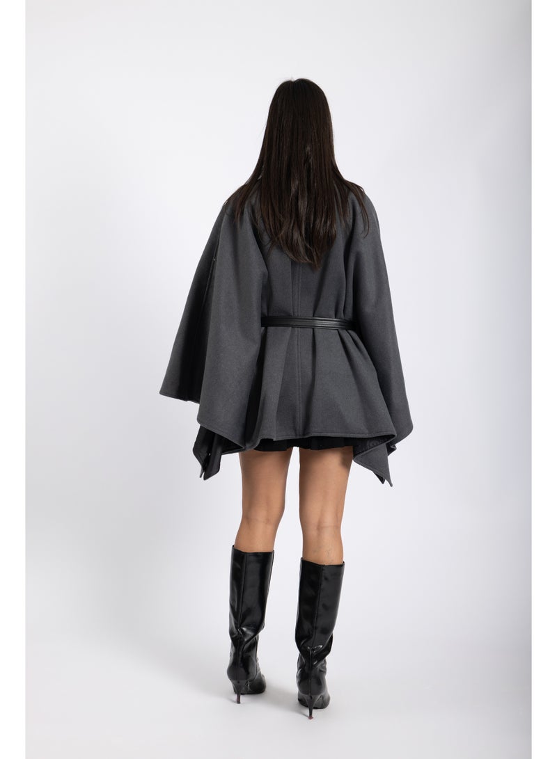 AMICI Charcoal Cape - Image 3
